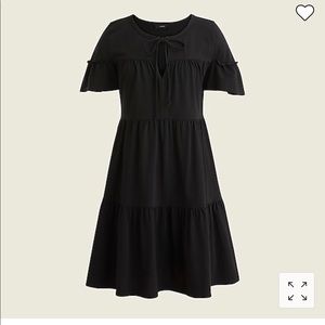 🖤JCrew Jersey Tiered Mini Dress